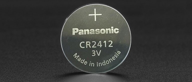 Важная информация о батарейке кнопочного форм-фактора - модели CR2412