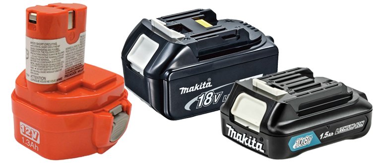 Разновидности аккумуляторов для шуруповертов марки 