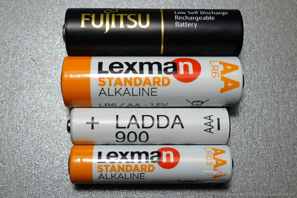 Разновидности аккумуляторных батареек типа АА из категории пальчиковых