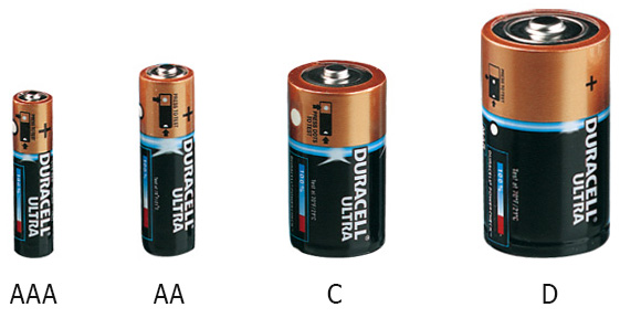 Модельный ряд батареек по C-типу - источников питания LR14 согласно международной классификации