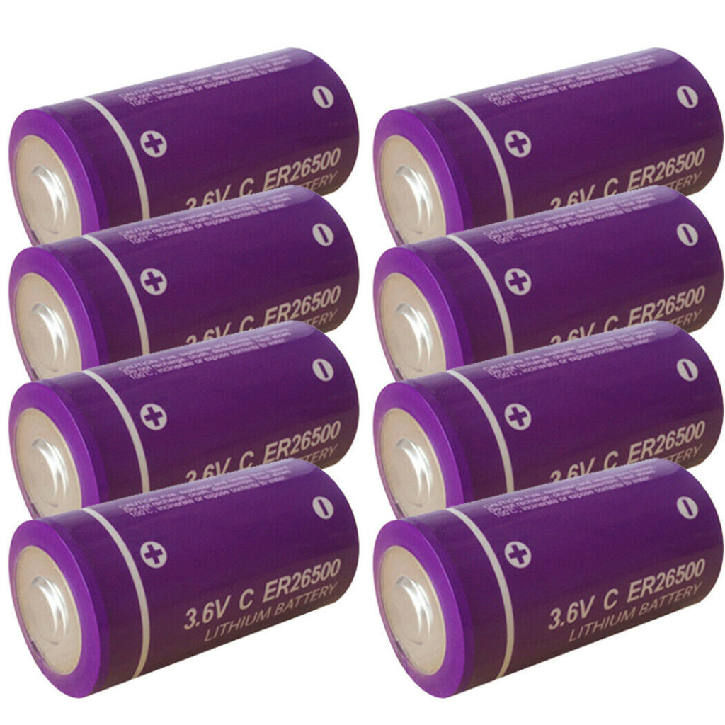 Технические характеристики батарейки с типоразмером ER26500 на 3,6 V