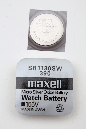 Батарейка щелочного типа SR1130SW и варианты ее использования